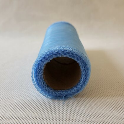 Organza 12cm/9y błękitny