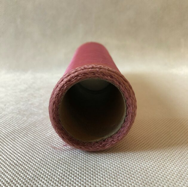 Organza 20 cm/9y łososiowy róż