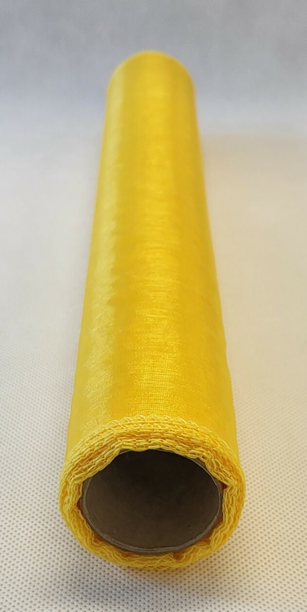 Organza 40cm/8y żółty
