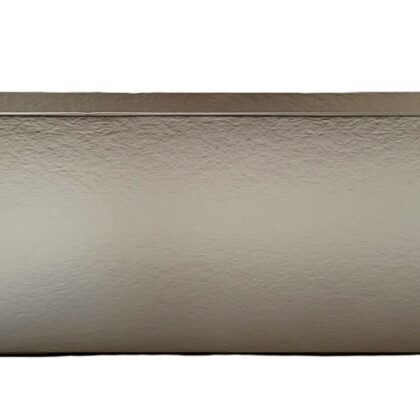 Pudełko ozd. prezentowe otwarte srebrne 36x13cm