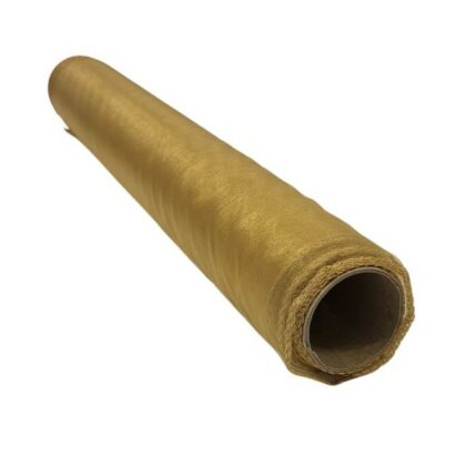 Organza 40cm/8y złoty