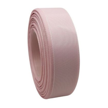 Wstążka ryps 2,5cm/25y baby pink