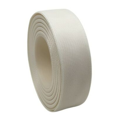 Wstążka ryps 2,5cm/25y ecru