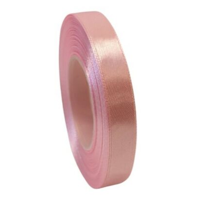 Wstążka satyna 1,2cm/35y lt. pink